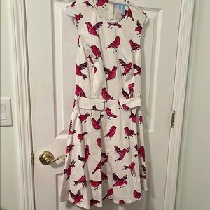 Draper James Bird Print Dress